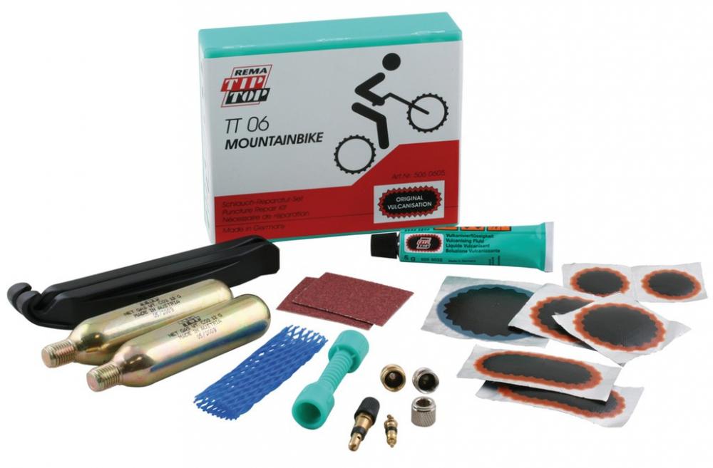 mountainbike reparatur set Rema Tip Top Reparaturset TT06 – NAGO YARN | Morty here, L (T) Suitable for:ACE01