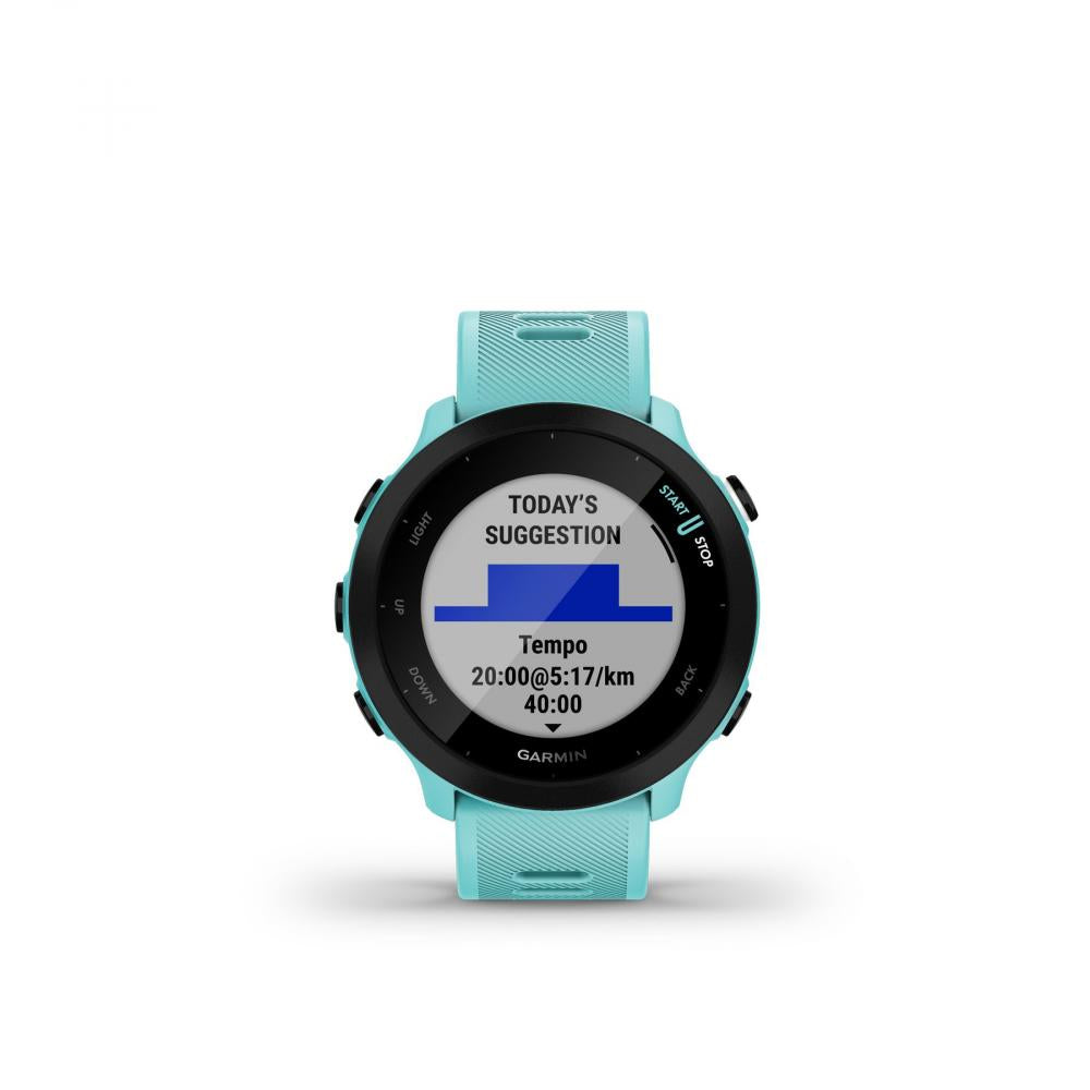 Garmin Forerunner 55, turquoise-black