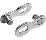 Shimano Kettenschloss SM-CN910 12-fach, 2 Paar, Quick-Link, kompatibel mit Shimano 12-fach HG-Ketten, einfache werkzeuglose Montage, nicht wiederverwendbar, silber