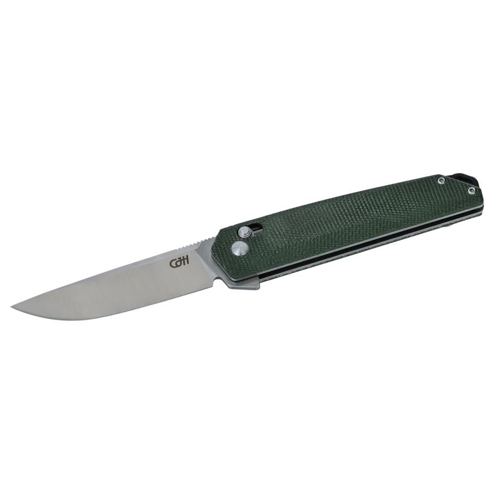 CJH Herbertz CJH Einhandmesser, Micarta, schwarz - Einhandmesser Outdoor L