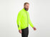 BBB Cycling BaseShield BBW-148 Fahrradjacke neon gelb Größe XXXL - ultraleichte, winddichte und wasserabweisende Jacke mit durchgehendem YKK-Reißverschluss