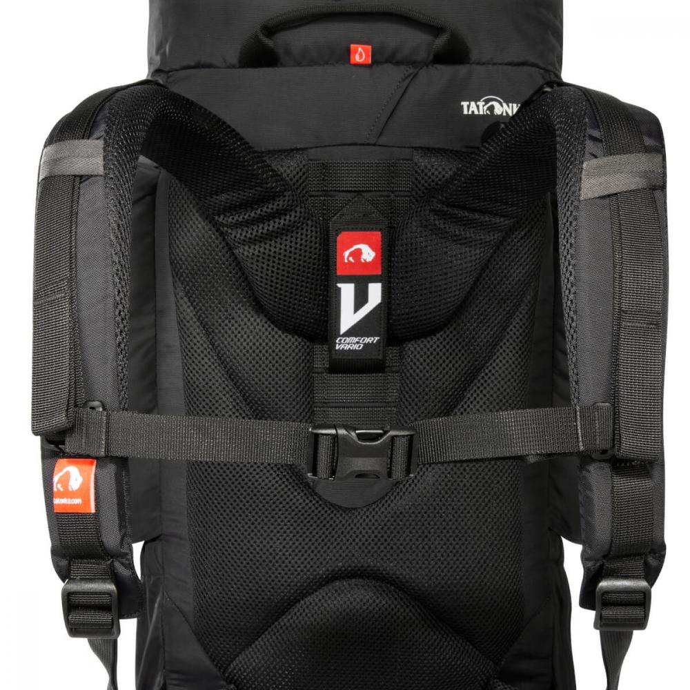 Tatonka Akela 45 schwarz - vielseitiger Trekkingrucksack für mehrtägige Touren
