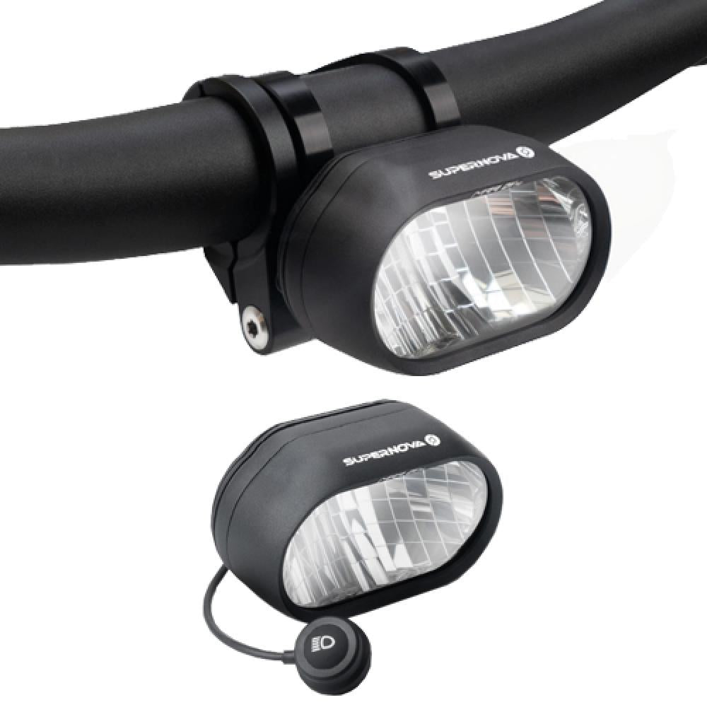 Supernova M99 DY PRO schwarz Dynamo Scheinwerfer Stvzo