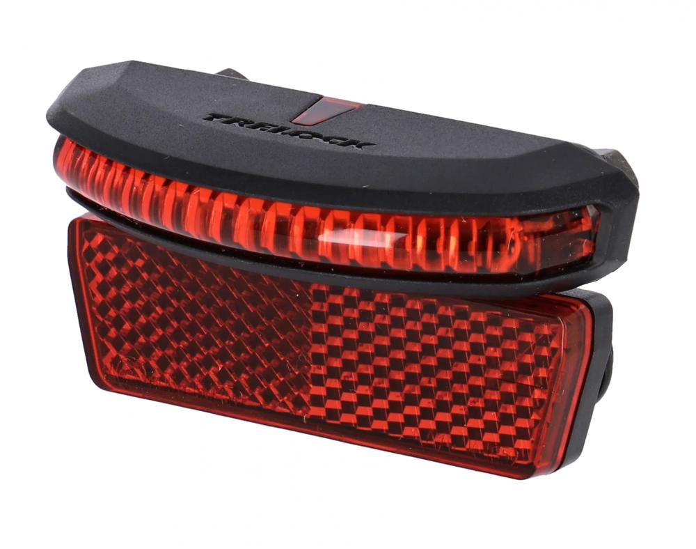 Trelock LS 654 COB Line E-Bike-Rücklicht mit Bremslichtfunktion, COB-LEDs, Multi-Lens-Technologie, 612V, 50mm Montage, StVZO-zertifiziert, 600m Sichtbarkeit