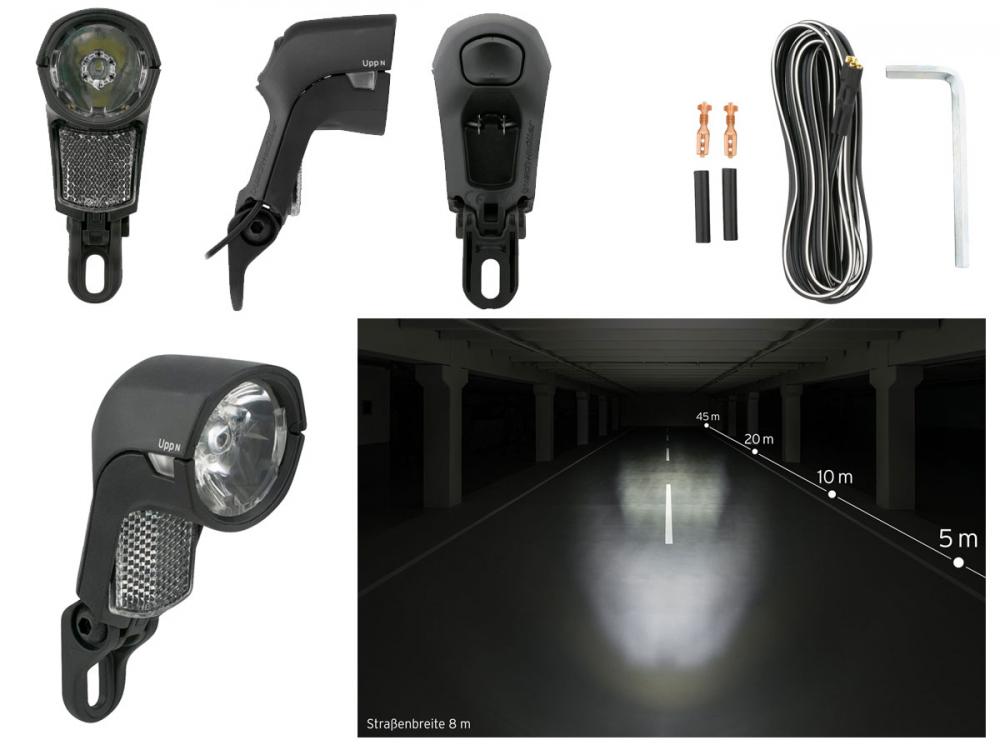 Busch & Müller E-Bike-Scheinwerfer UPP E E-25 35 lux 6 Stück