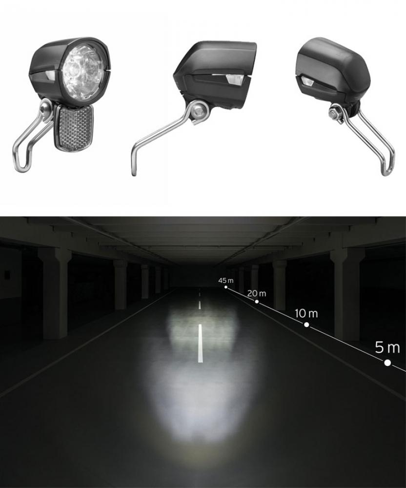 Busch & Müller E-Bike-Scheinwerfer DOPP E E-25 schwarz 35 lux 6 Stück