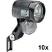 Axa Dynamo-Scheinwerfer Blueline 30 Steady Auto WS LED schwarz 10 Stück AXA NL 93951695WS