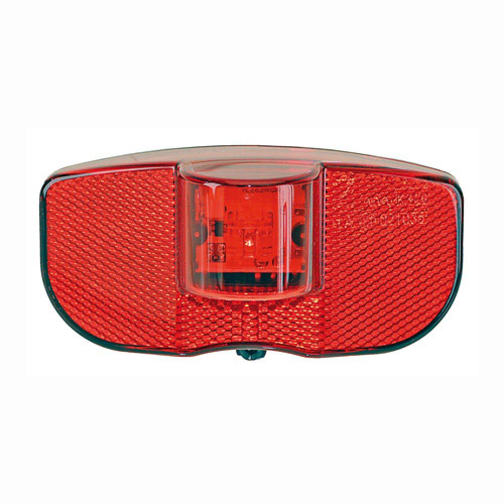 Smart Batterie-Rücklicht AA schwarz Gepäckträger 80mm 2xAA-Batterien