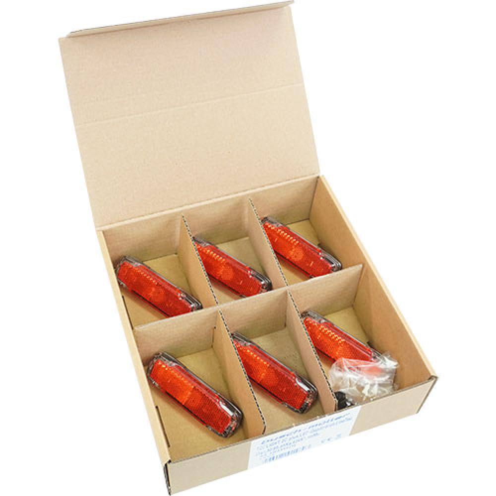 Busch & Müller Dynamo-Rücklicht TOPLIGHT 2C Standlicht 50+80mm 6 Stück