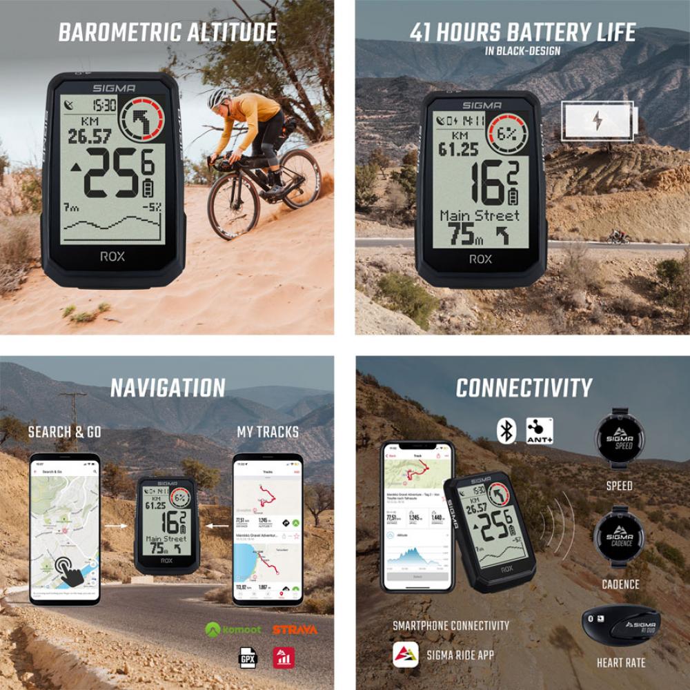 Sigma Computer ROX 4.0 GPS Endurance schwarz