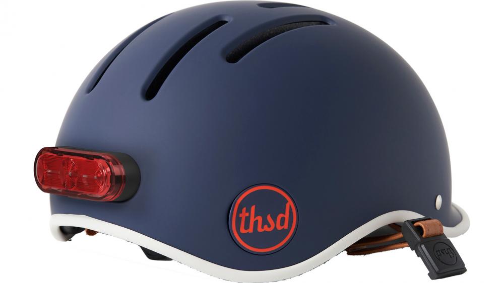 Thousand Heritage 2.0 Fahrradhelm Navy M (57-59 cm) - Retro Design, Magnetverschluss, Belüftung