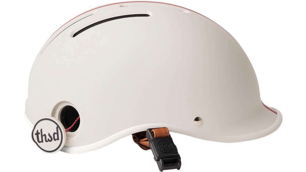 Thousand Heritage 2.0 City-Fahrradhelm Speedway Creme - kleine Größe (54-57 cm), Magnetverschluss, PopLock & aktive Belüftung