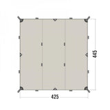 Tatonka Tarp 1 TC - Tarp Unisex mit robustem TC-Gewebe