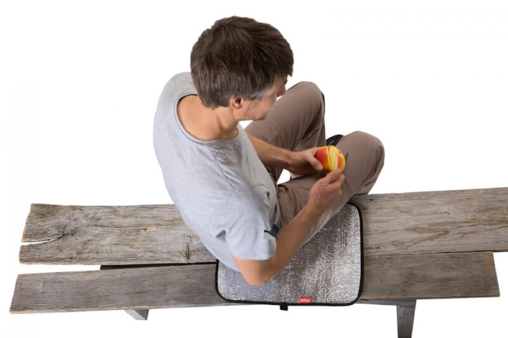 Tatonka Alu-Sitzkissen 35 × 45 cm - Sitzkissen Unisex mit wärmereflektierender Aluschicht