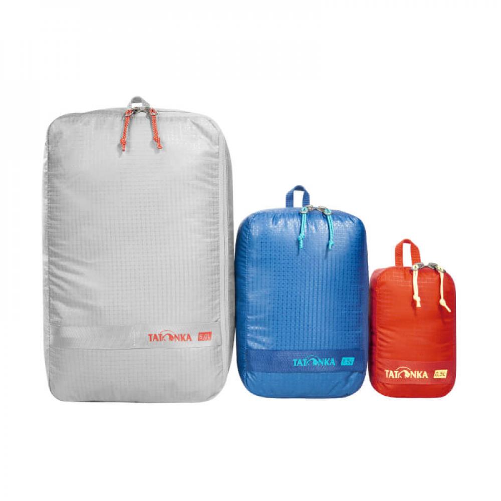 Tatonka Stuff Sack Zip Set III - Packbeutel-Set Unisex 3-teilig mit Rei&szlig;verschluss