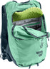 Deuter Ascender 13 Trailrunning Rucksack 13 Liter spearmint - leichter Laufrucksack mit Lite-Tragesystem, Stockhalterung, Signalpfeife, recyceltes Material