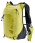 Deuter Ascender 13 Trailrunning Rucksack 13 Liter sprout - leichter Laufrucksack mit Lite-Tragesystem, Stockhalterung, Signalpfeife, recyceltes Material