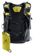 Deuter Ascender 13 Trailrunning Rucksack 13 Liter sprout - leichter Laufrucksack mit Lite-Tragesystem, Stockhalterung, Signalpfeife, recyceltes Material