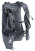 Deuter Ascender 13 Trailrunning Rucksack 13 Liter black - leichter Laufrucksack mit Lite-Tragesystem, Stockhalterung, Signalpfeife, recyceltes Material