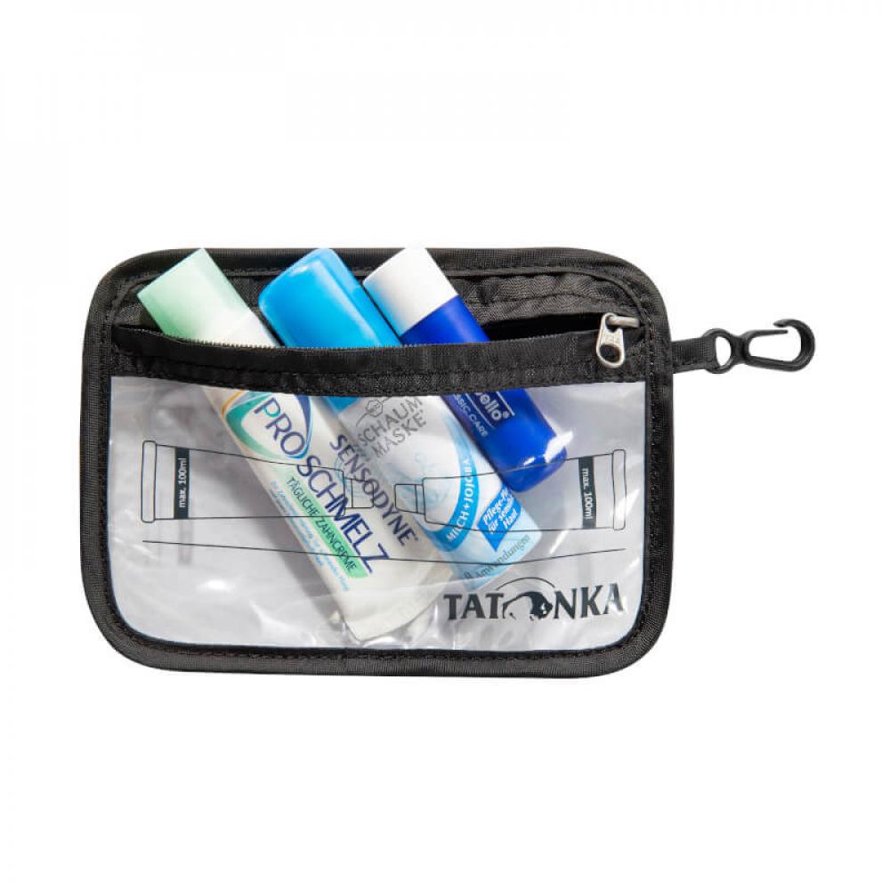 Tatonka Zip Flight Bag A6 - Kulturbeutel Unisex mit transparentem Design