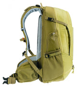 Deuter Trans Alpine 24 Rucksack 24 Liter sprout-cactus - Mehrtages-Bike-Rucksack mit Airstripes Rücken, Helmhalter, Pumpenfach, Regenhülle, recycelten Materialien