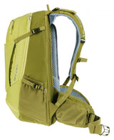 Deuter Trans Alpine 24 Rucksack 24 Liter sprout-cactus - Mehrtages-Bike-Rucksack mit Airstripes Rücken, Helmhalter, Pumpenfach, Regenhülle, recycelten Materialien