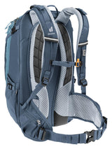 Deuter Trans Alpine 24 Rucksack 24 Liter atlantic-ink - Mehrtages-Bike-Rucksack mit Airstripes Rücken, Helmhalter, Pumpenfach, Regenhülle, recycelten Materialien