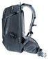 Deuter Trans Alpine 24 Rucksack 24 Liter black - Mehrtages-Bike-Rucksack mit Airstripes Rücken, Helmhalter, Pumpenfach, Regenhülle, recycelten Materialien