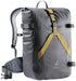 Deuter Amager 25+5 graphite - Fahrradrucksack mit 25+5 Liter Volumen, erweiterbar, wasserdichtes Material, ergonomisches Tragesystem, reflektierende Details, Helmhalterung