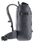 Deuter Amager 25+5 graphite - Fahrradrucksack mit 25+5 Liter Volumen, erweiterbar, wasserdichtes Material, ergonomisches Tragesystem, reflektierende Details, Helmhalterung