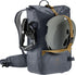 Deuter Amager 25+5 graphite - Fahrradrucksack mit 25+5 Liter Volumen, erweiterbar, wasserdichtes Material, ergonomisches Tragesystem, reflektierende Details, Helmhalterung