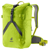 Deuter Amager 25+5 citrus - Fahrradrucksack 25+5 Liter, erweiterbares Volumen, wasserdichtes Recyclingmaterial, ergonomisches Tragesystem, reflektierende Elemente, Helmhalterung