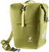 Deuter Valbona 20+5 Gepäckträgertasche 25 Liter cactus - wasserdichte Roll-Top Gepäckträgertasche mit BagFix Halterung, Regenhülle, seitlichen RV-Taschen