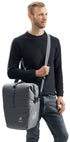 Deuter Valbona 20+5 Gepäckträgertasche 25 Liter graphite - wasserdichte Roll-Top Gepäckträgertasche mit BagFix Halterung, Regenhülle, seitlichen RV-Taschen