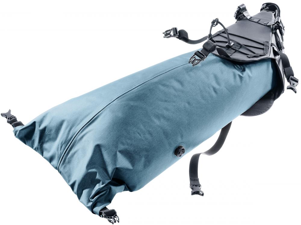 Deuter Cabezon SB 16 Fahrradtasche atlantic-black - 16 Liter, 580 Gramm, Maße 20x55x23 Zentimeter, Zuladung 2-5 Kilogramm