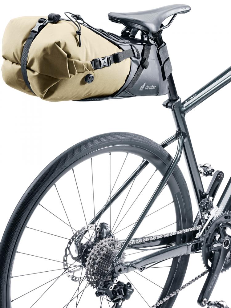 Deuter Cabezon SB 16 Fahrradtasche desert-black - 16 Liter, 580 Gramm, Maße 20x55x23 Zentimeter, Zuladung 2-5 Kilogramm