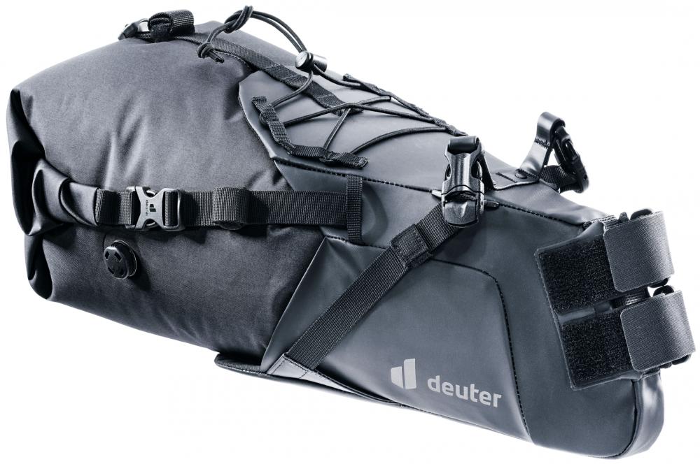 Deuter Cabezon SB 16 Fahrradtasche black - 16 Liter, 580 Gramm, Maße 20x55x23 Zentimeter, Zuladung 2-5 Kilogramm