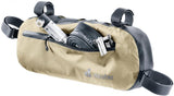 Deuter Cabezon FB 6 Fahrradtasche 6 Liter desert-black - 170 g leicht, Maße 17x8x46 cm, Zuladungsempfehlung 1-3 kg, strapazierfähige Rahmentasche für Bikepacking und Touren
