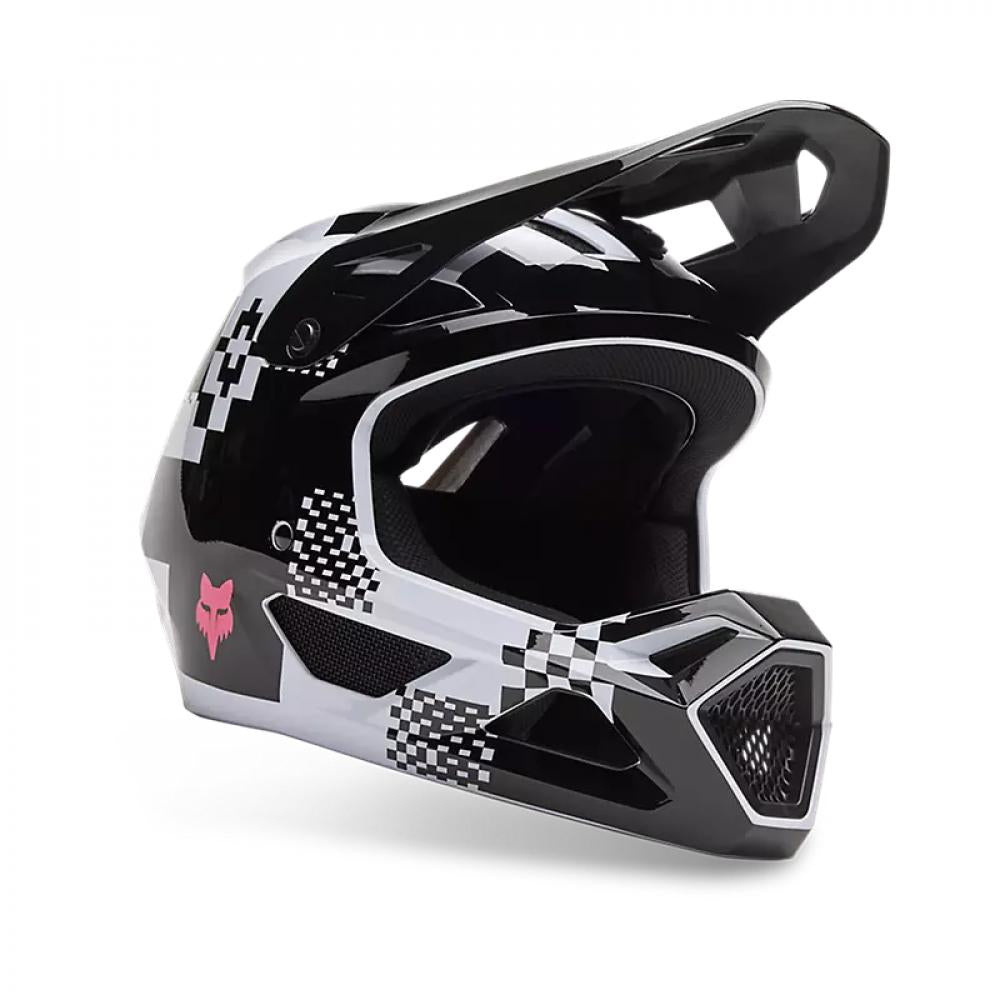 Fox Racing - Rampage Digi Image Fullface MTB-Helm Gr.L (59-60 cm), MIPS, ABS-Schale, 360° Belüftung - Downhill-zertifiziert, verstellbares goggle-kompatibles Visier