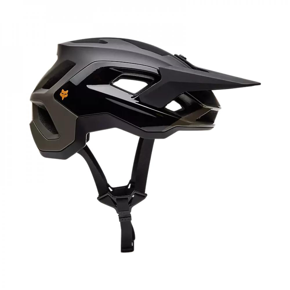 Fox Speedframe Pro Backfade MTB-Helm Schwarz, Gr. S 51-55cm, MIPS, BOA-System, Fidlock-Verschluss, belüftet, antimikrobielles Innenfutter