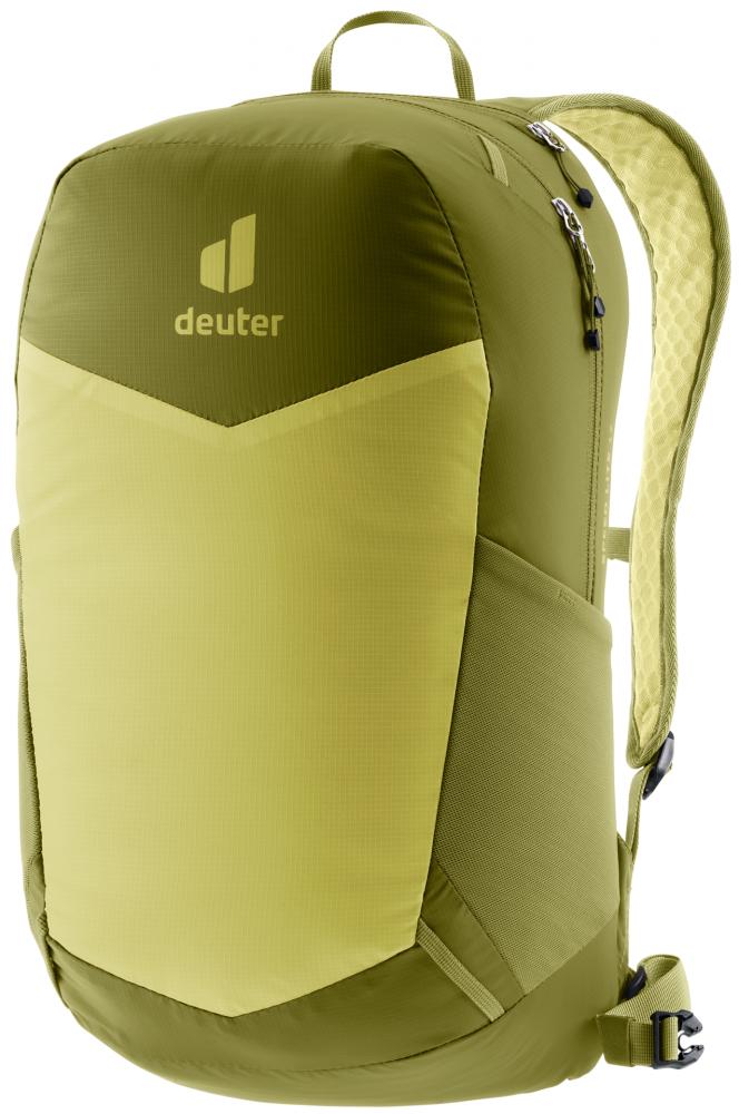 Deuter Speed Lite 17 Rucksack 17 Liter linden-cactus - ultraleichter Tagesrucksack mit Lite-Tragesystem, Helmhalterung & Trinksystemvorbereitung