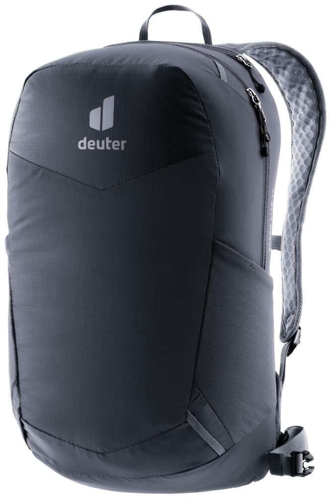 Deuter Speed Lite 17 Rucksack 17 Liter black - ultraleichter Tagesrucksack mit Lite-Tragesystem, Helmhalterung & Trinksystemvorbereitung