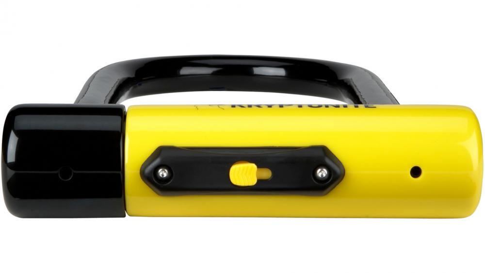 Kryptonite New York Lock Standard Bügelschloss, 16 mm gehärteter Spezialstahl, Hochsicherheits-Scheibenzylinder, FlexFrame-Halterung, 10 x 20 cm, 2,02 kg