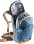 Deuter Attack 8 JR Protektor-Fahrradrucksack 8 Liter arctic-mandarine - Rückenprotektor, Helmhalter, Regenhülle, Trinksystemvorbereitung