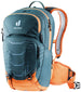 Deuter Attack 8 JR Protektor-Fahrradrucksack 8 Liter arctic-mandarine - Rückenprotektor, Helmhalter, Regenhülle, Trinksystemvorbereitung