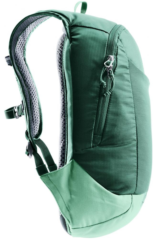 Deuter Junior Bike Kinderfahrradrucksack 8 Liter seagreen-spearmint - leichter Bike-Rucksack mit Airstripes Rücken, Trinksystemvorbereitung, recyceltes Material