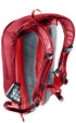 Deuter Junior Bike Kinderfahrradrucksack 8 Liter masala-cherry - leichter Bike-Rucksack mit Airstripes Rücken, Trinksystemvorbereitung, recyceltes Material