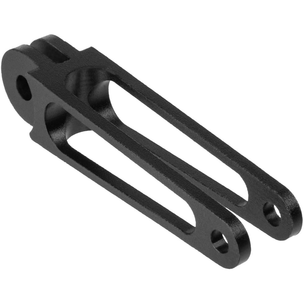 M-Wave QRIR Extender Lampenhalter, CNC-gefrästes Aluminium, schwarz, kompatibel mit QRIR Spacer und Aheadkappe