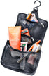 Deuter Wash Center Lite I Kulturbeutel black - leichter Reise-Waschbeutel, ohne PFAS, kompakt, mit Aufhängehaken und Fächern für perfekte Organisation