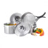 Tatonka Cookset Regular - Camping-Kochset Unisex mit robustem 18/8 Edelstahl